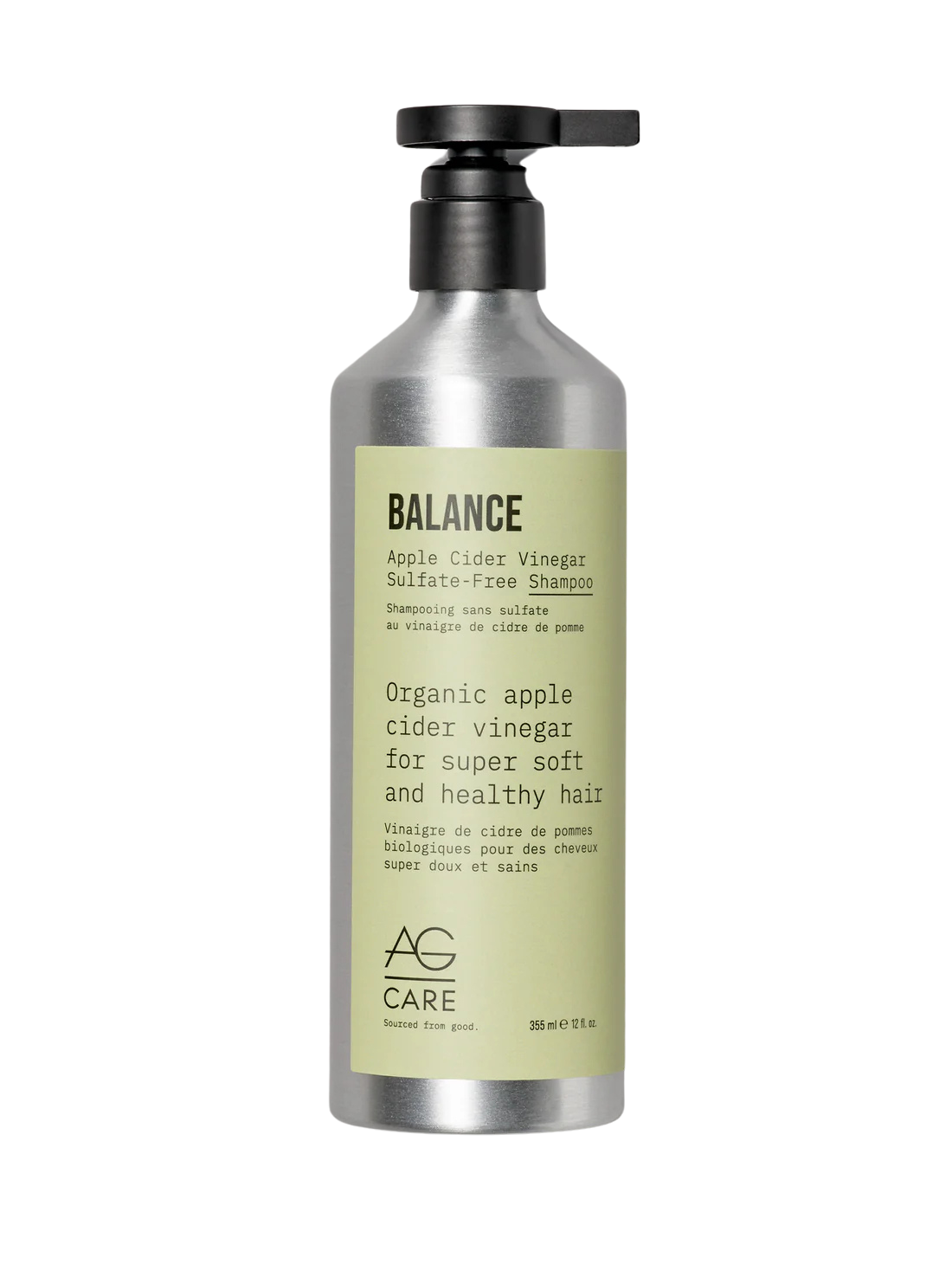 AG Balance Apple Cider Vinegar Sulfate-Free Shampoo